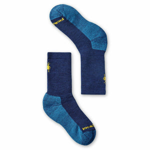 Smartwool Kids Hike Full Cushion Crew Socks  -  Small / Alpine Blue