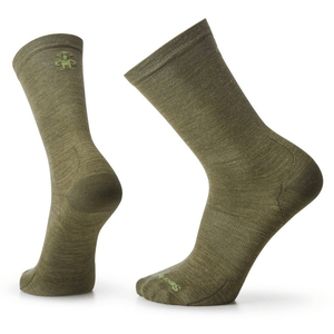 Smartwool Everyday Anchor Line Zero Cushion Crew Socks  -  Small / Winter Moss