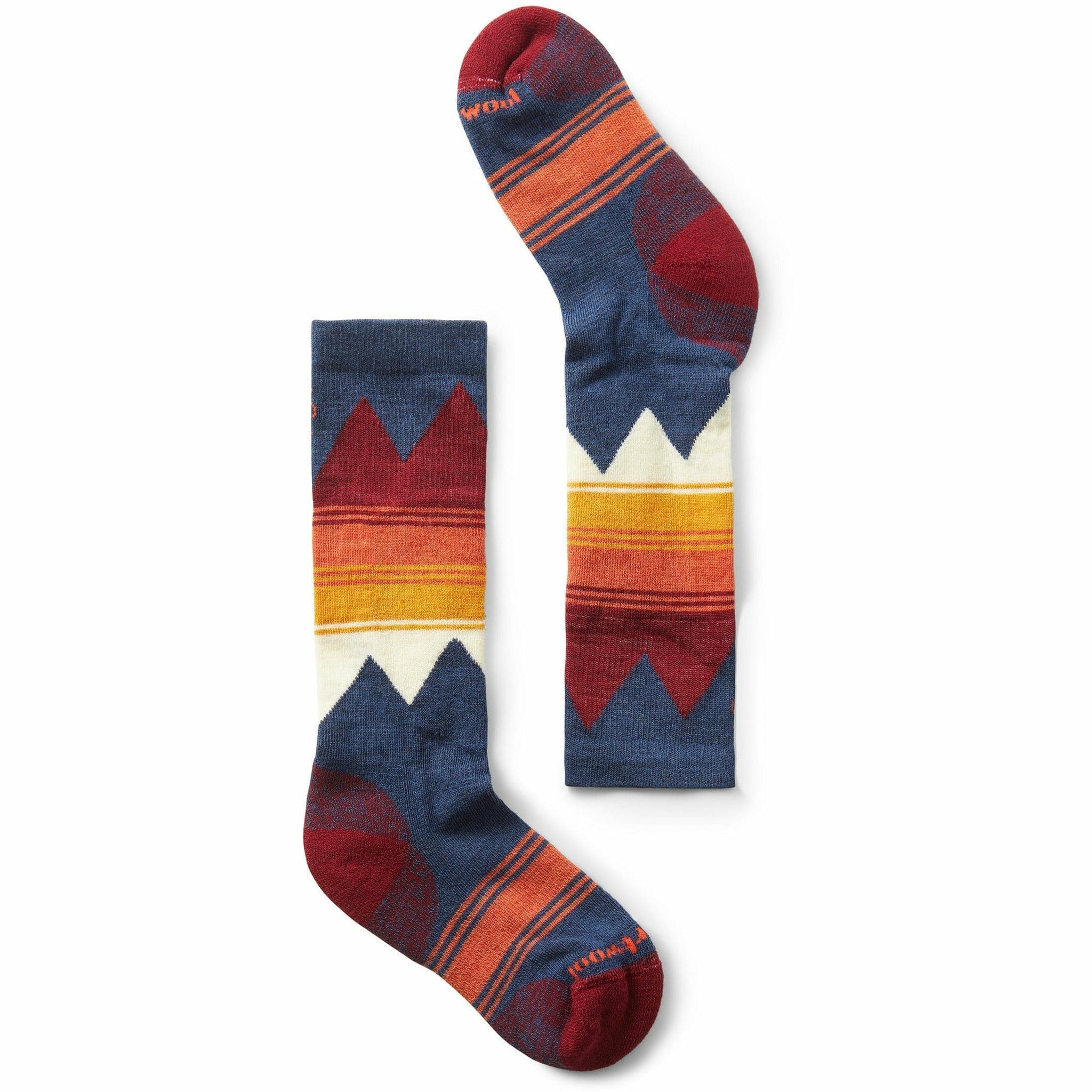 Smartwool Kids Ski Light Cushion Over-the-Calf Socks  -  X-Small / Alpine Blue