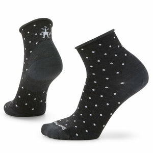 Smartwool Womens Everyday Classic Dot Ankle Socks  -  Small / Charcoal