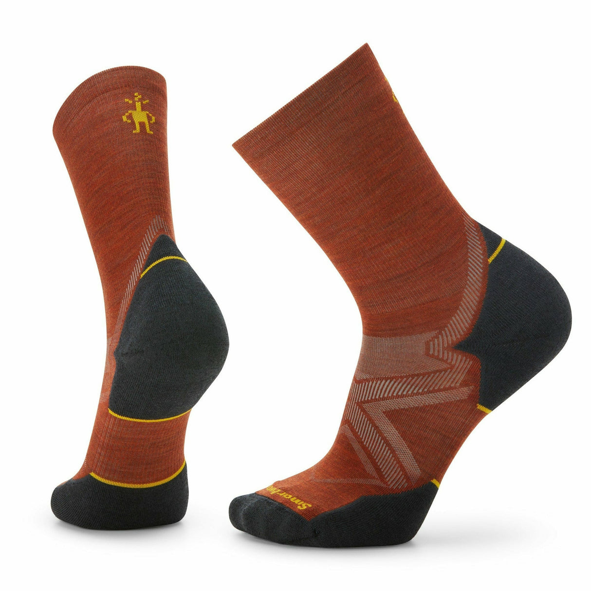 Smartwool Run Cold Weather Targeted Cushion Crew Socks  -  Medium / Picante