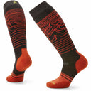 Smartwool Snowboard Iguchi Pattern Over-the-Calf Socks  -  Medium / Charcoal