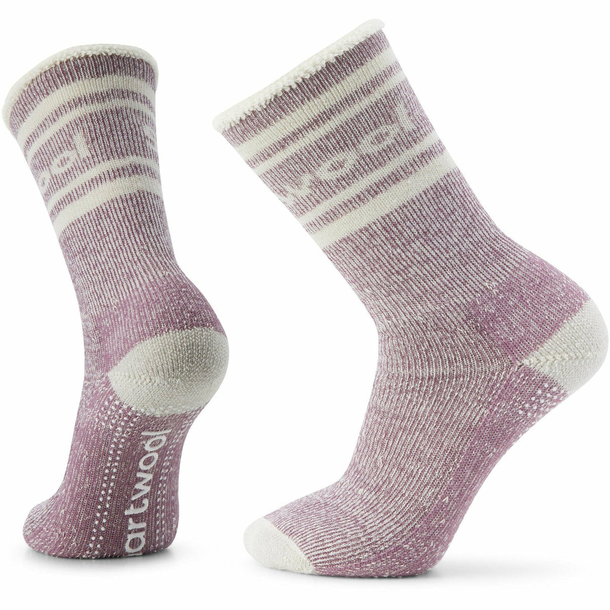 Smartwool Everyday Slipper Sock Crew Socks  -  Large / Bordeaux
