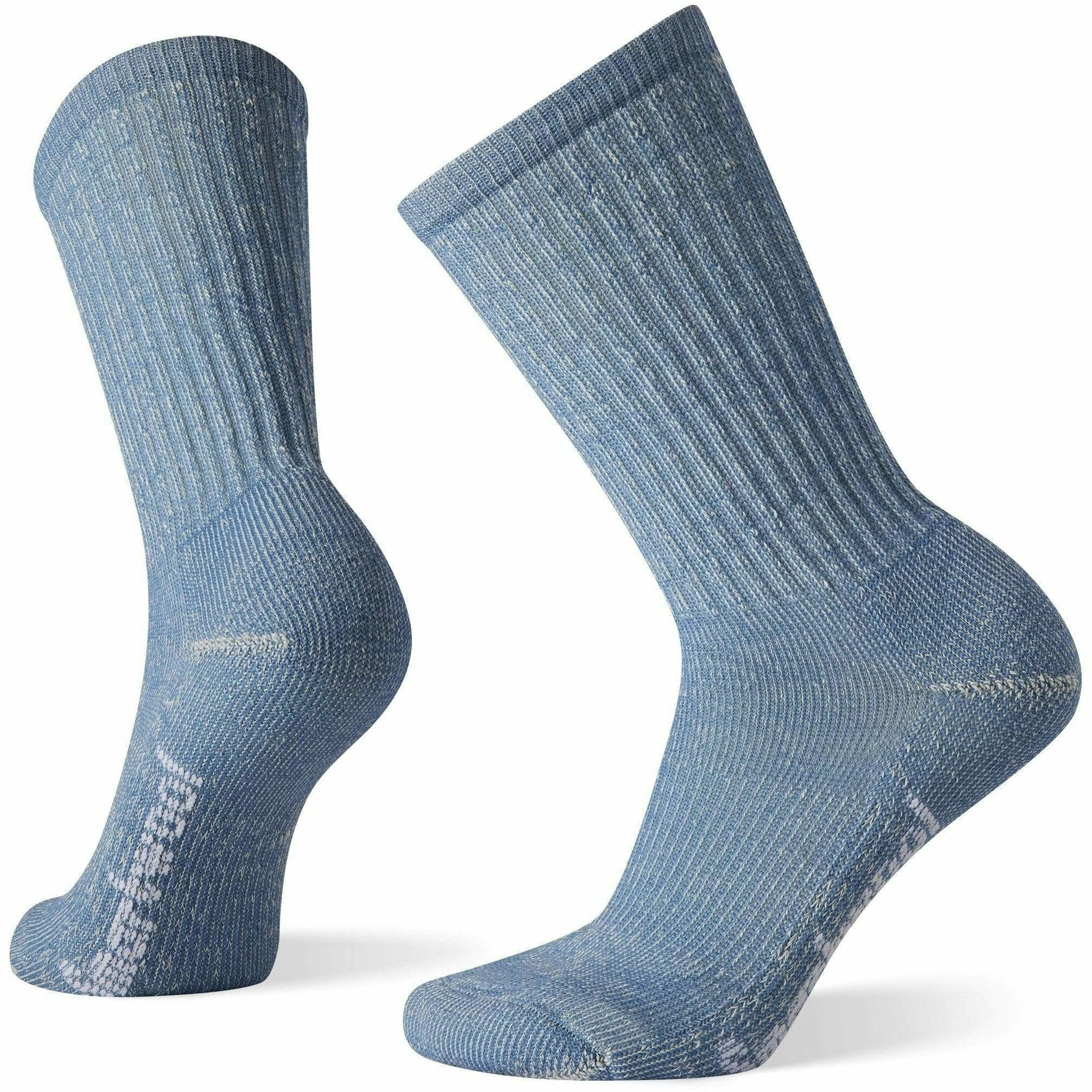 Smartwool Womens Hike Classic Edition Light Cushion Crew Socks  -  Small / Mist Blue
