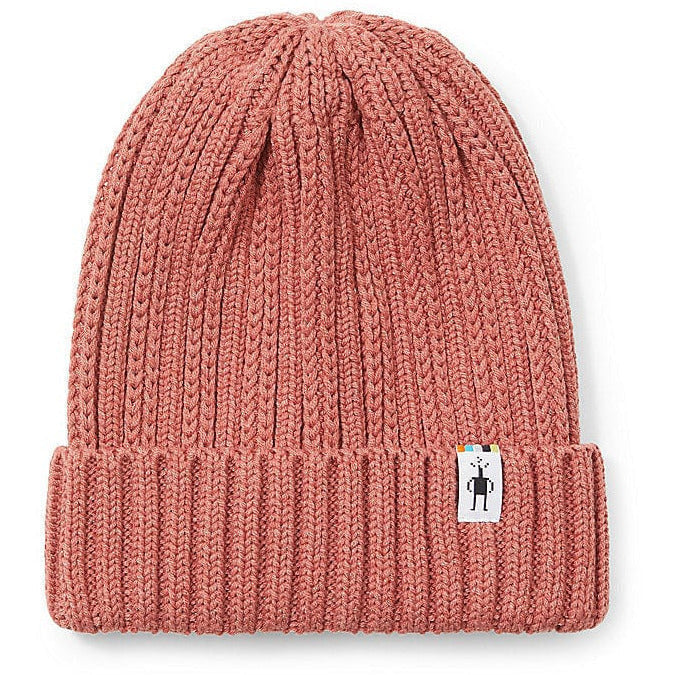 Smartwool Rib Knit Hat  -  One Size Fits Most / Dusty Cedar Heather