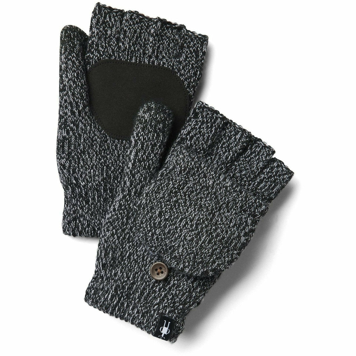 Smartwool Cozy Grip Flip Mittens  -  Small/Medium / Black