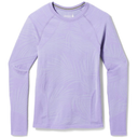 Smartwool Womens Intraknit Active Base Layer Long-Sleeve - Clearance  -  X-Small / Ultra Violet