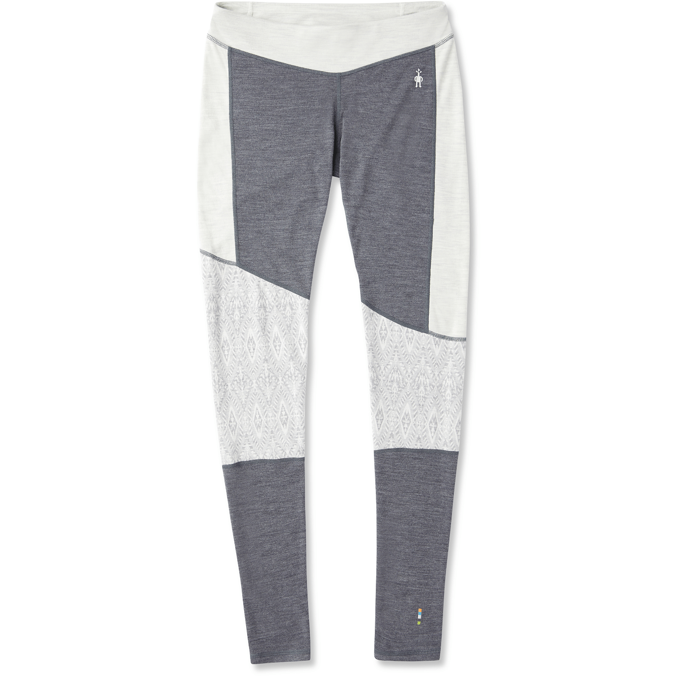 Smartwool Womens Merino 250 Asym Bottoms - Clearance  -  X-Small / Ash Medallion