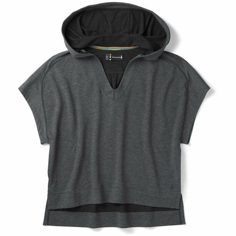 Smartwool Womens Active Reset Hooded Pullover  -  Medium / Charcoal