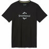 Smartwool Mens Logo Graphic Short Sleeve Tee  -  Large / Black