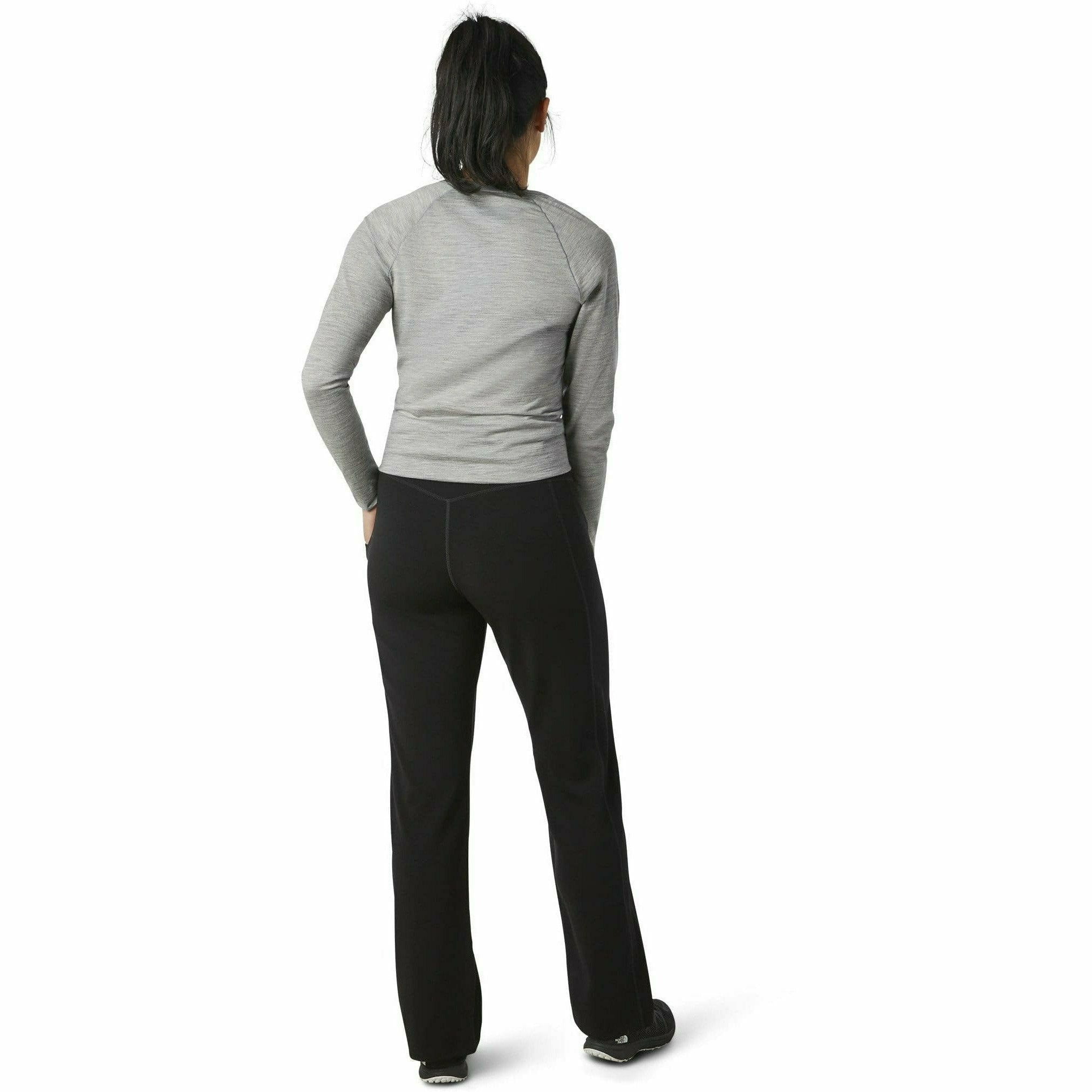 Smartwool Womens Merino Sport Straight Leg Pants - Clearance  -  X-Small / Black