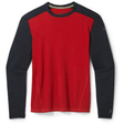 Smartwool Mens Classic Thermal Merino Base Layer Crew - Clearance  -  Large / Rhythmic Red