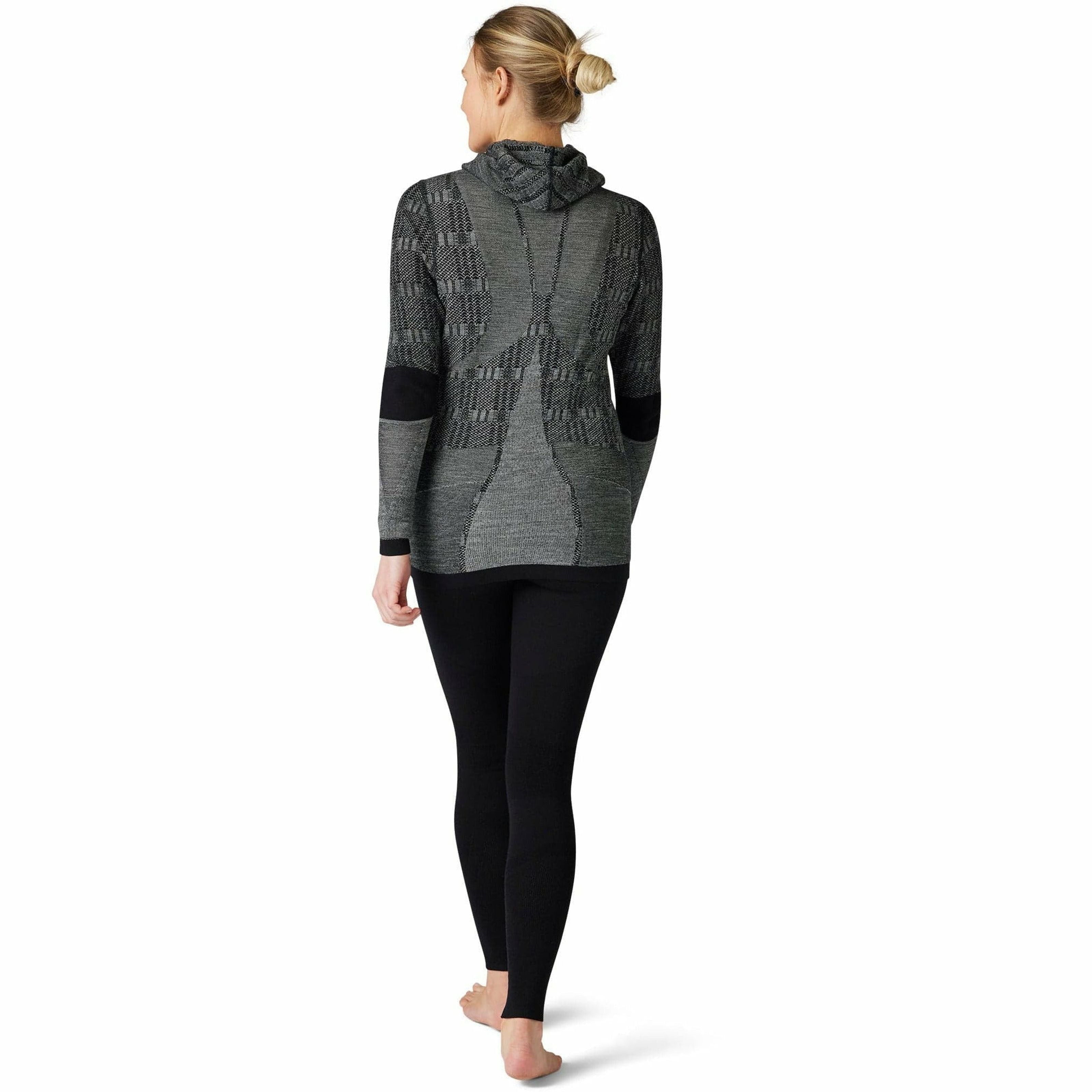 Smartwool Womens Intraknit Thermal Max Merino Base Layer Pattern Hoodie - Clearance  - 