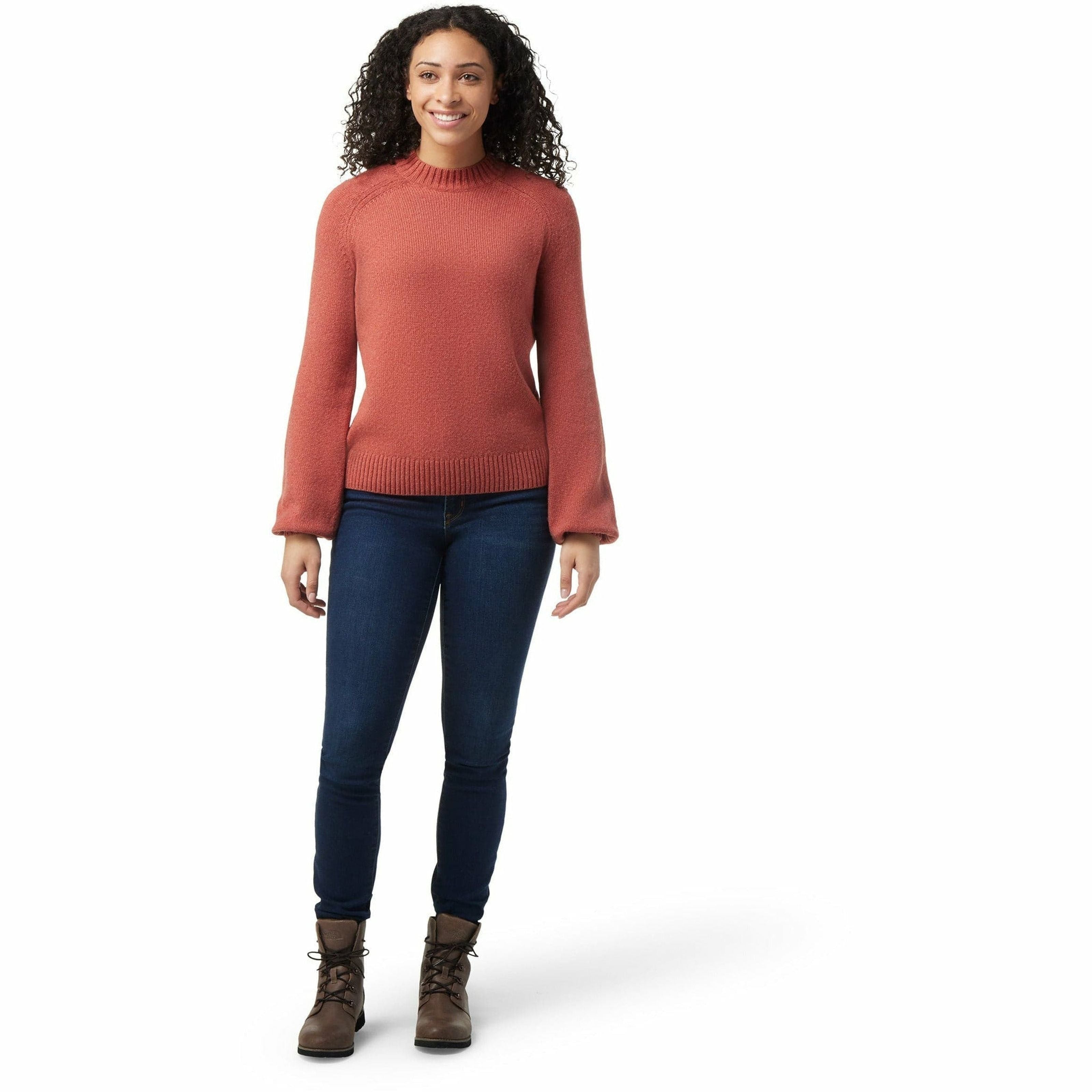 Smartwool Womens Cozy Lodge Bell Sleeve Sweater - Clearance  - 