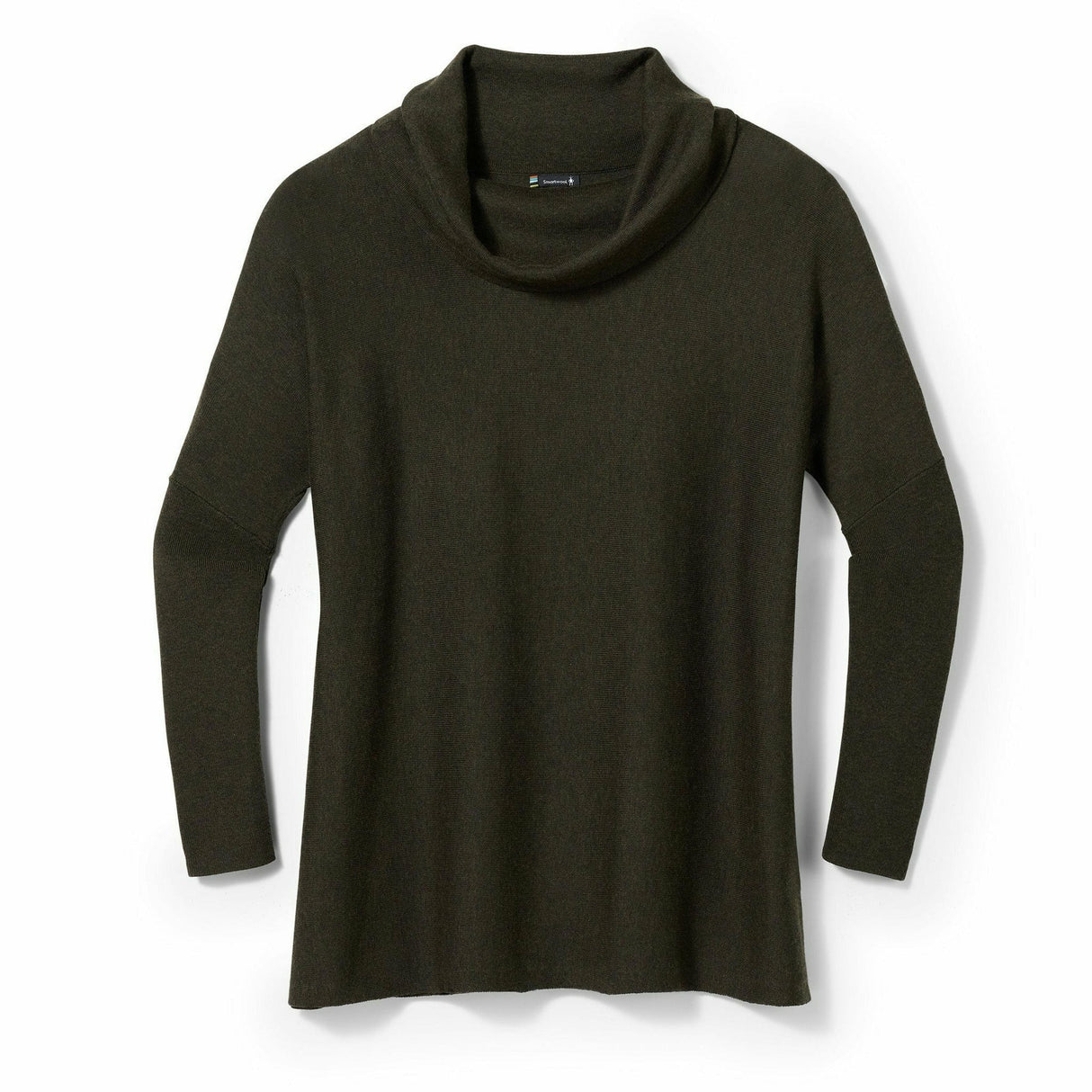 Smartwool Womens Edgewood Poncho Sweater - Clearance  -  Small / North Woods Heather