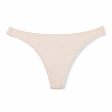 Smartwool Womens Merino Lace Thong  -  Large / Peach Whip