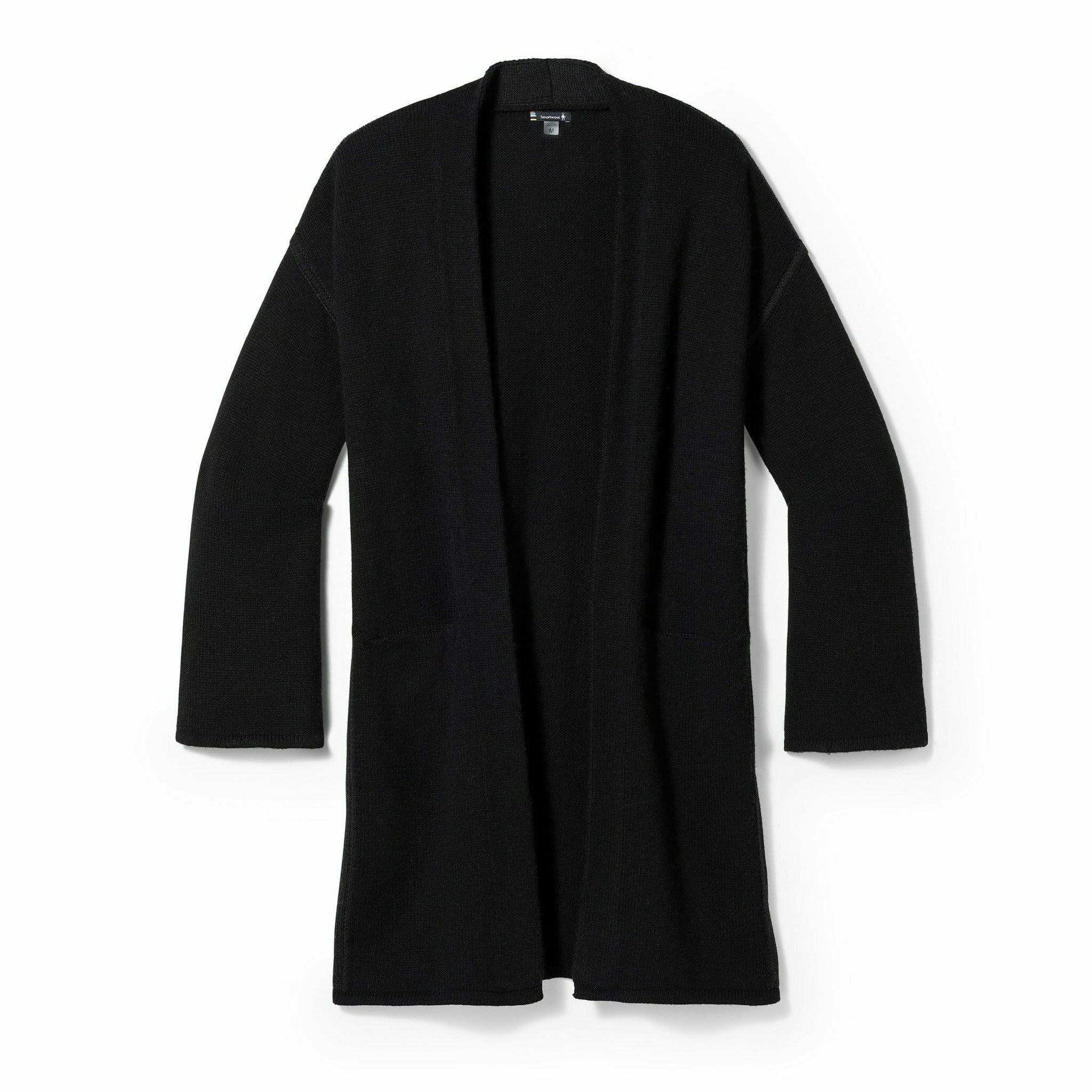 Smartwool Womens Cozy Lodge Duster Sweater - Clearance  -  Small / Black