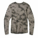 Smartwool Mens Classic All-Season Merino Base Layer VANS Long-Sleeve Crew - Clearance  -  Small / Black Marble Wash