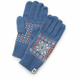 Smartwool Fairisle Snowflake Gloves  -  One Size Fits Most / Blue Horizon Heather