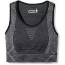 Smartwool Womens Intraknit Racerback Bra - Clearance  -  X-Small / Black Heather
