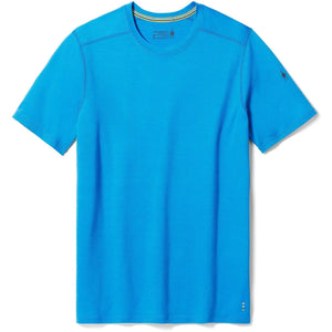 Smartwool Mens Merino Short-Sleeve Tee  -  Small / Laguna Blue