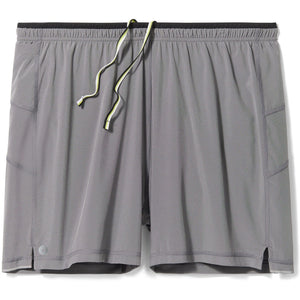 Smartwool Mens Active Lined 5" Shorts  -  Medium / Medium Gray