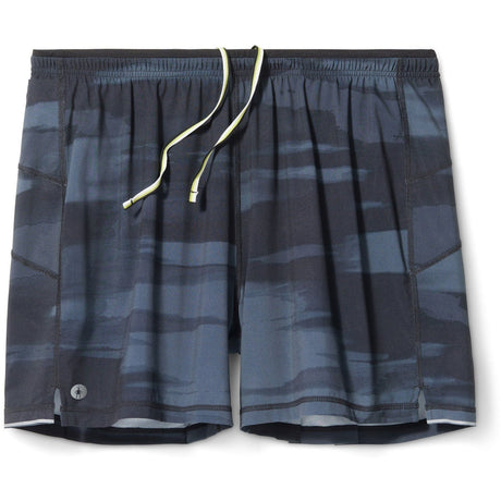 Smartwool Mens Active Lined 5" Shorts  -  X-Large / Black Horizon Print