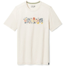 Smartwool Floral Meadow Graphic Short Sleeve Tee  -  X-Small / Almond Heather