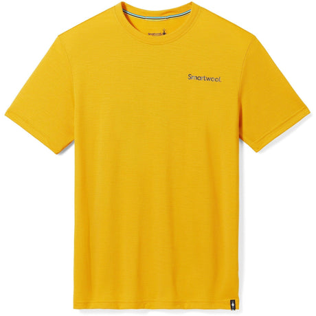 Smartwool Dawn Rise Graphic Short-Sleeve Tee  -  X-Small / Honey Gold