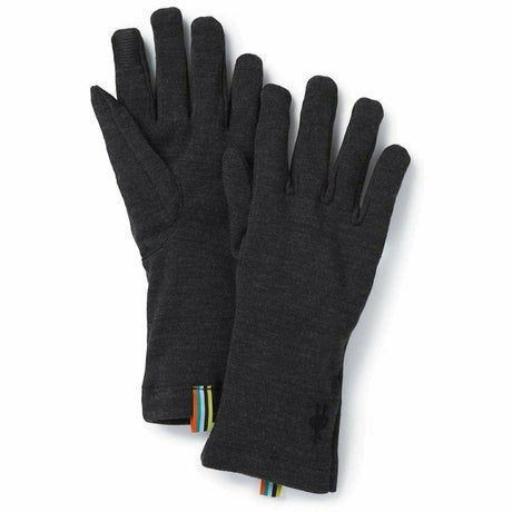 Smartwool Merino 250 Gloves  -  X-Small / Charcoal Heather