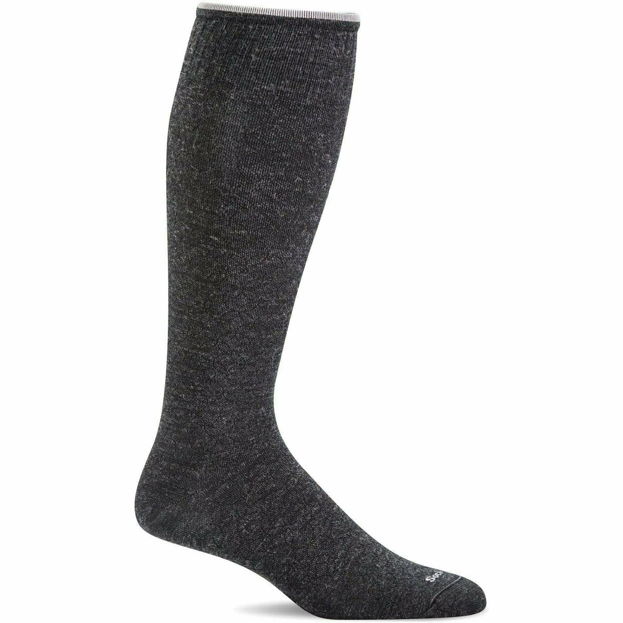 Sockwell Womens Featherweight Fancy Moderate Compression Knee High Socks  -  Small/Medium / Black