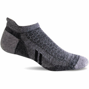 Sockwell Mens Incline II Micro Moderate Compression Socks  -  Medium/Large / Charcoal