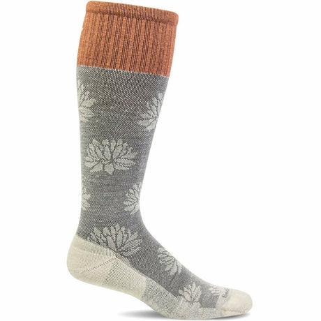 Sockwell Womens Lotus Lift Firm Compression Knee High Socks  -  Small/Medium / Barley