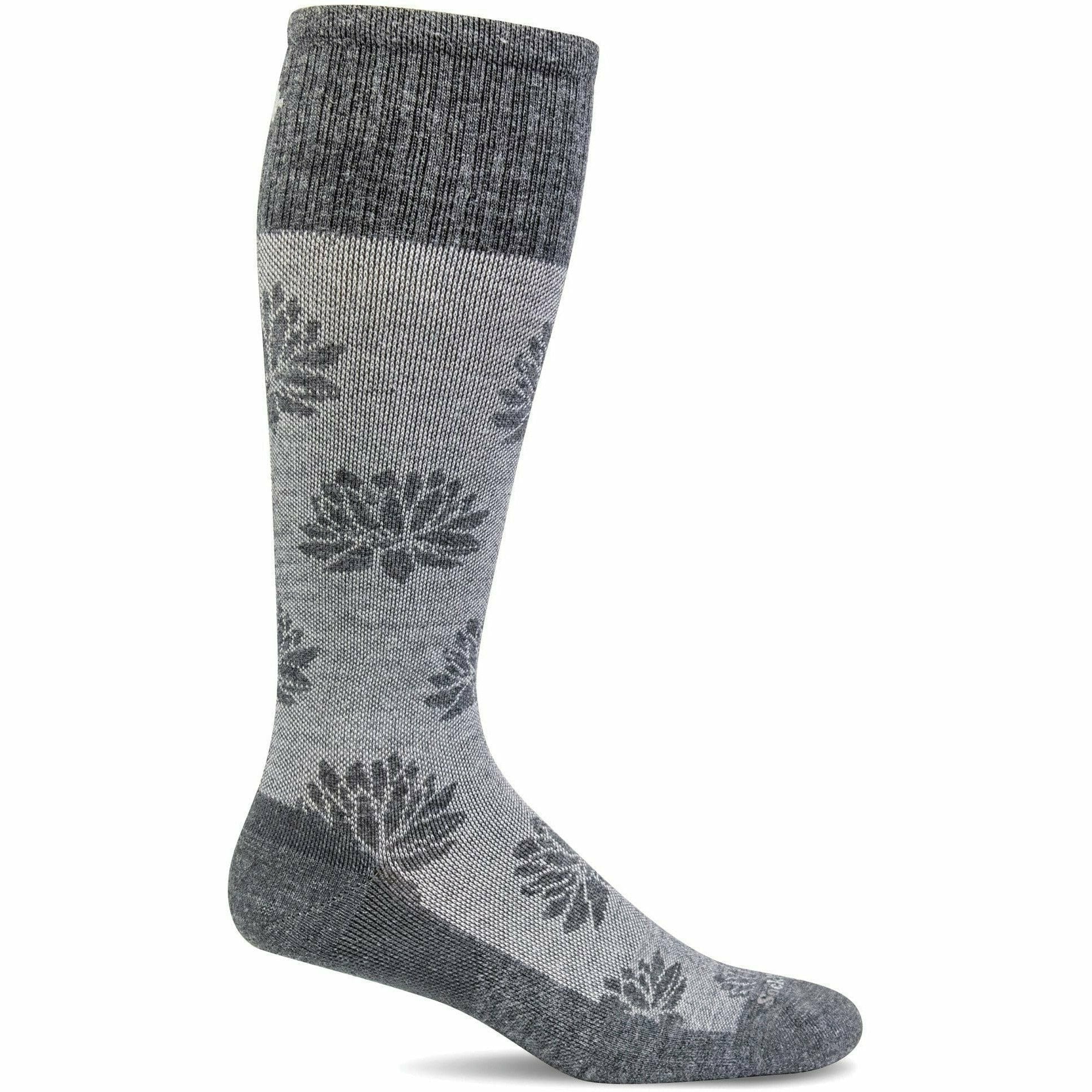 Sockwell Womens Lotus Lift Firm Compression Socks  -  Small/Medium / Charcoal