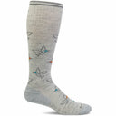 Sockwell Womens Free Fly Moderate Compression Socks  -  Small/Medium / Ash