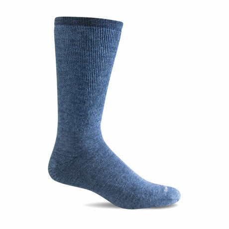 Sockwell Mens Extra Easy Relaxed Fit Crew Socks  -  Medium/Large / Denim