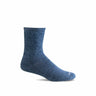 Sockwell Womens Extra Easy Relaxed Fit Crew Socks  -  Small/Medium / Denim