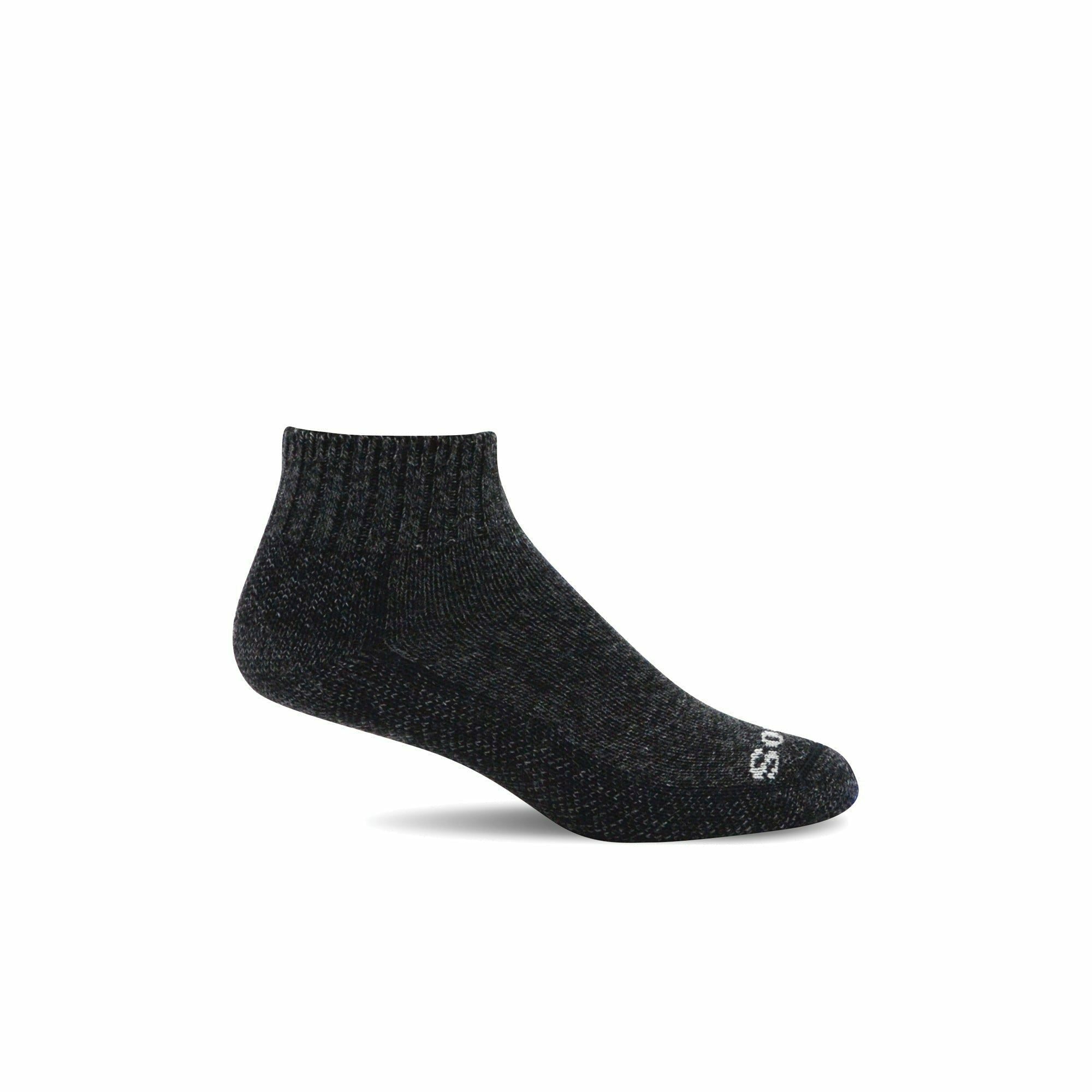 Sockwell Womens Big Easy Mini Relaxed Fit Socks  -  Small/Medium / Black