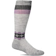 Sockwell Womens Spin Moderate Compression Knee High Socks  -  Small/Medium / Ash