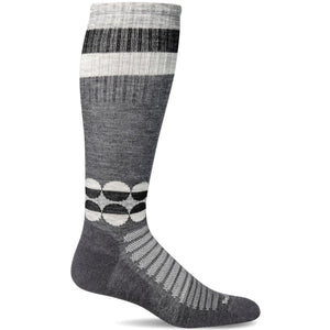 Sockwell Womens Spin Moderate Compression Knee High Socks  -  Small/Medium / Charcoal
