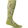 Sockwell Womens In The Loop Moderate Compression Knee High Socks  -  Small/Medium / Celery