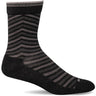 Sockwell Womens Ease Up Relief Solutions Crew Socks  -  Small/Medium / Black