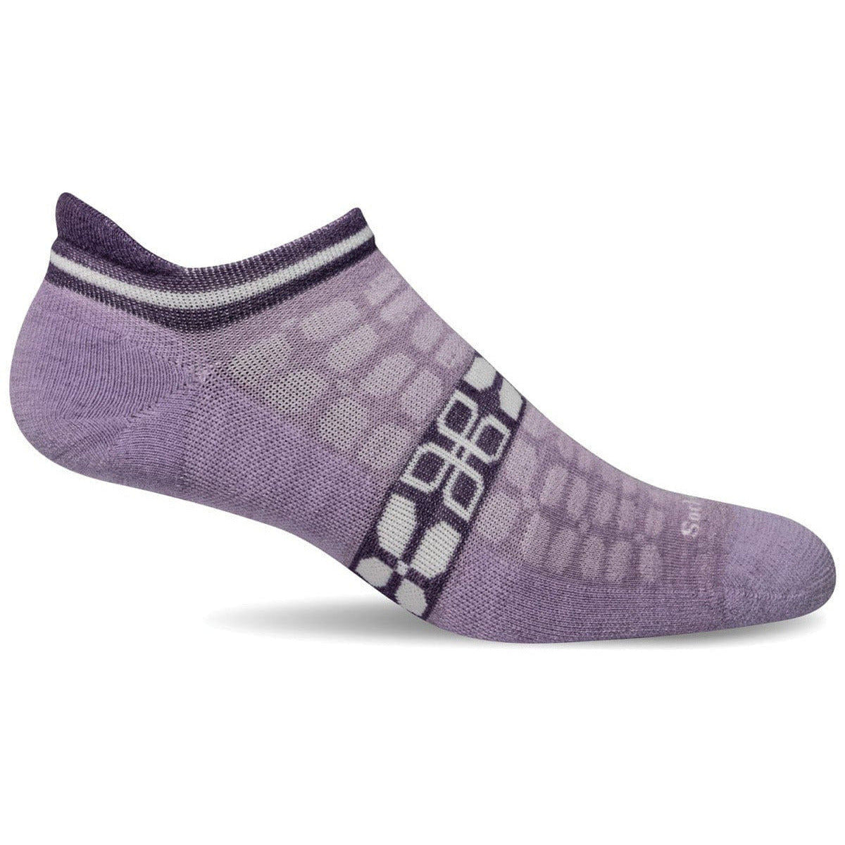 Sockwell Womens Boost Firm Compression Micro Socks  -  Small/Medium / Lavender
