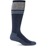 Sockwell Mens Sportster Moderate Compression OTC Socks  -  Medium/Large / Denim