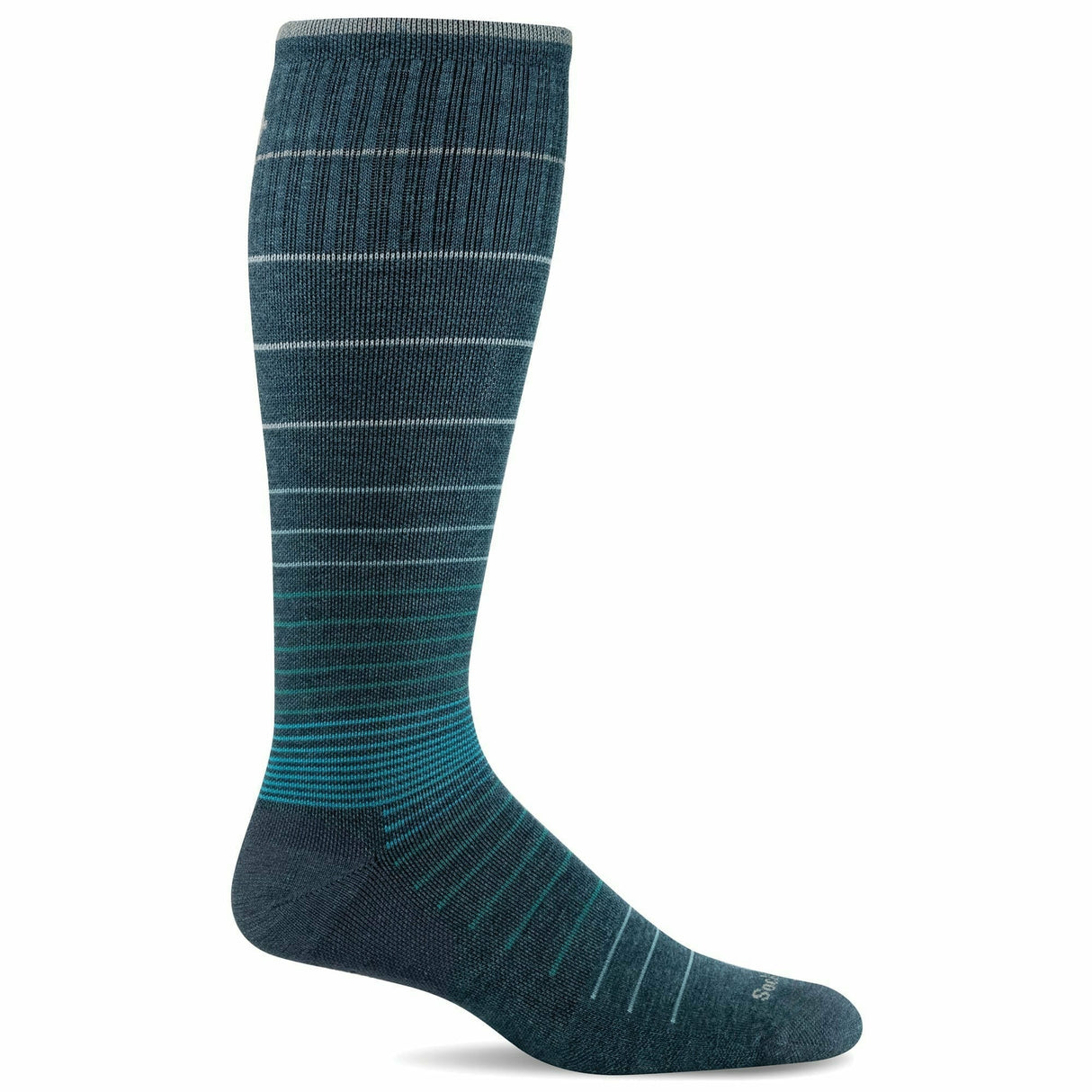 Sockwell Womens Circulator Moderate Compression Knee High Socks  -  Medium/Large / Blueridge