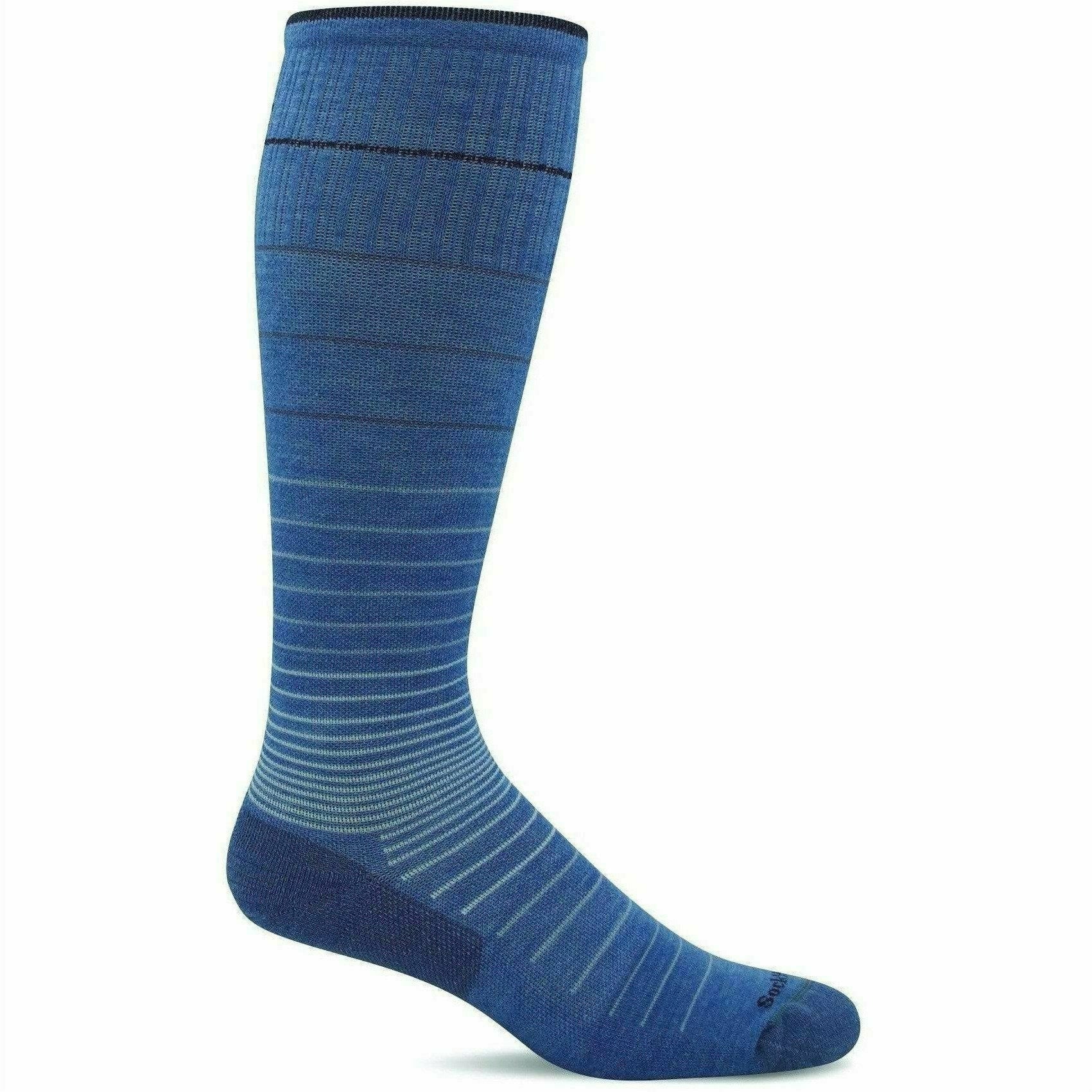 Sockwell Womens Circulator Moderate Compression Socks  -  Small/Medium / Bluestone