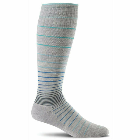 Sockwell Womens Circulator Moderate Compression Knee High Socks  -  Small/Medium / Gray