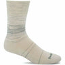 Sockwell Womens Easy Does It Relaxed Fit Crew Socks  -  Small/Medium / Ash