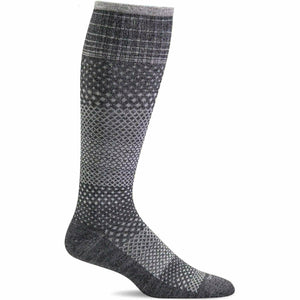 Sockwell Womens Micro Grade Moderate Compression Knee High Socks  -  Small/Medium / Charcoal
