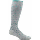 Sockwell Womens On the Spot Moderate Compression Socks  -  Small/Medium / Ash